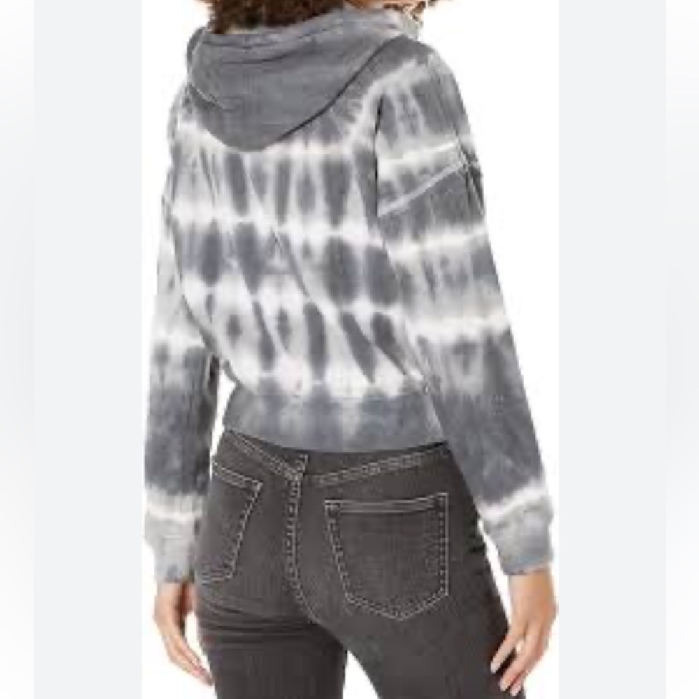 Lucky Brand | Gray Tie Dye Chill At Home Fleece Hoodie Size Large